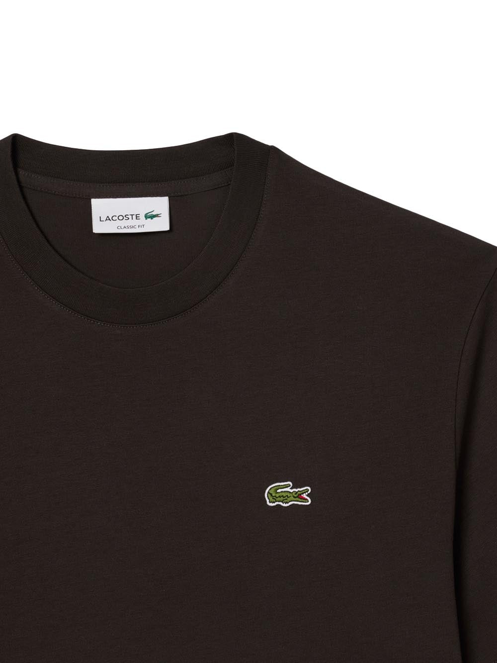 Lacoste T-shirt Uomo Th7318 Marrone
