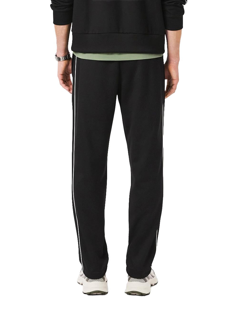 Lacoste Pantalone Uomo Xh1412 Nero
