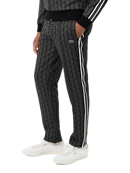 Lacoste Pantalone Uomo Xh1440 Nero/grigio