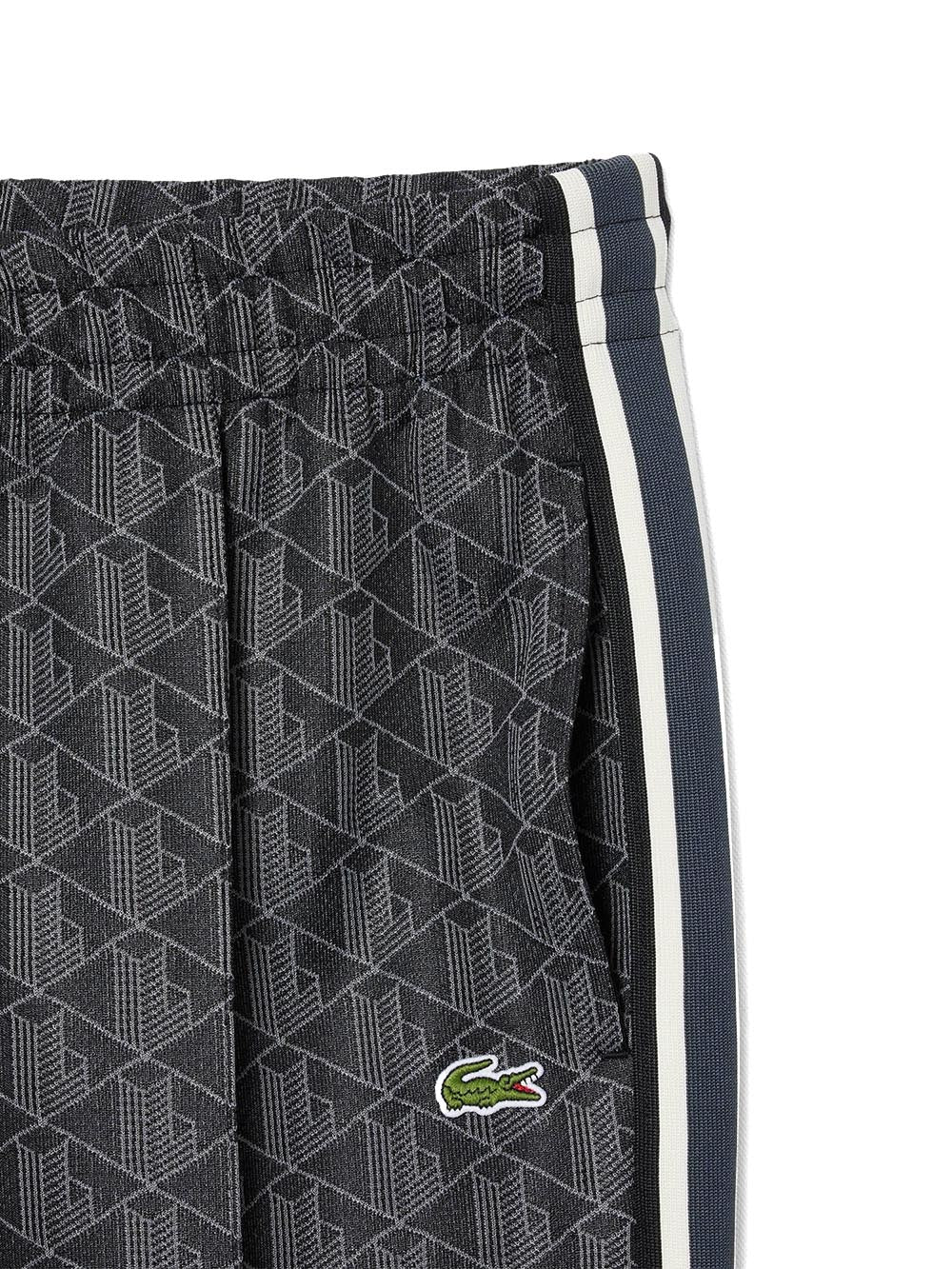 Lacoste Pantalone Uomo Xh1440 Nero/grigio