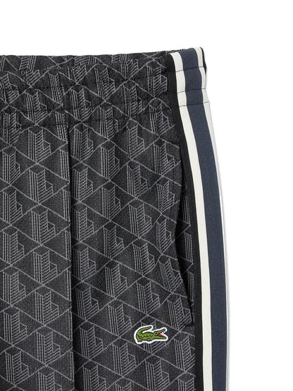 Lacoste Pantalone Uomo Xh1440 Nero/grigio