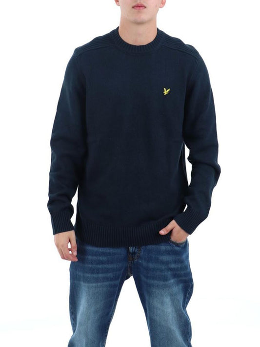 Lyle & Scott Pullover Uomo Kn1925v Blu