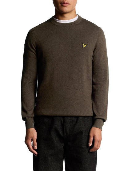 Lyle & Scott Pullover Uomo Kn2110vc Marrone