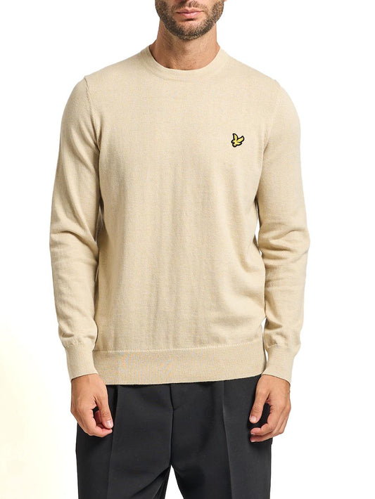 Lyle & Scott Pullover Uomo Kn2110vc Beige