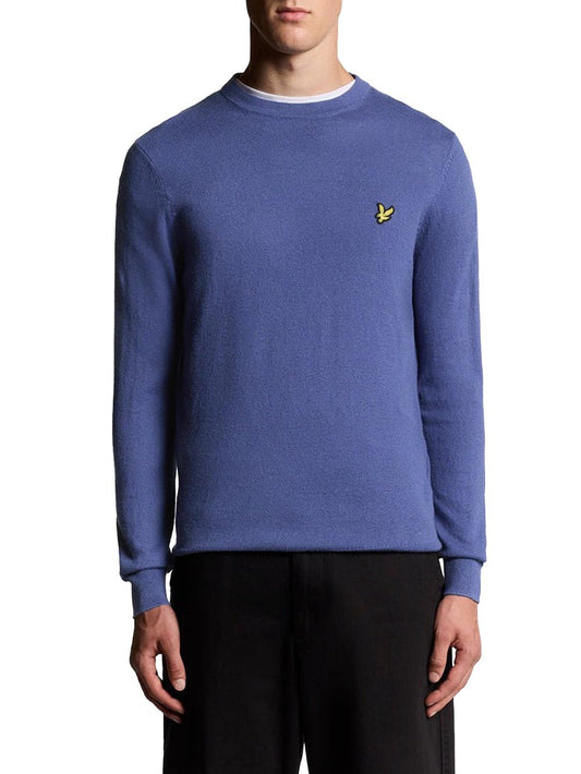 Lyle & Scott Pullover Uomo Kn2110vc Violetto