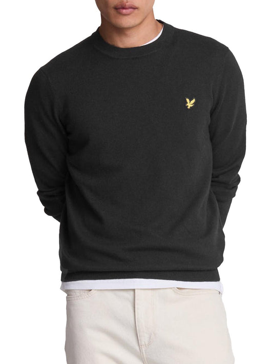 Lyle & Scott Pullover Uomo Kn2110vc Nero