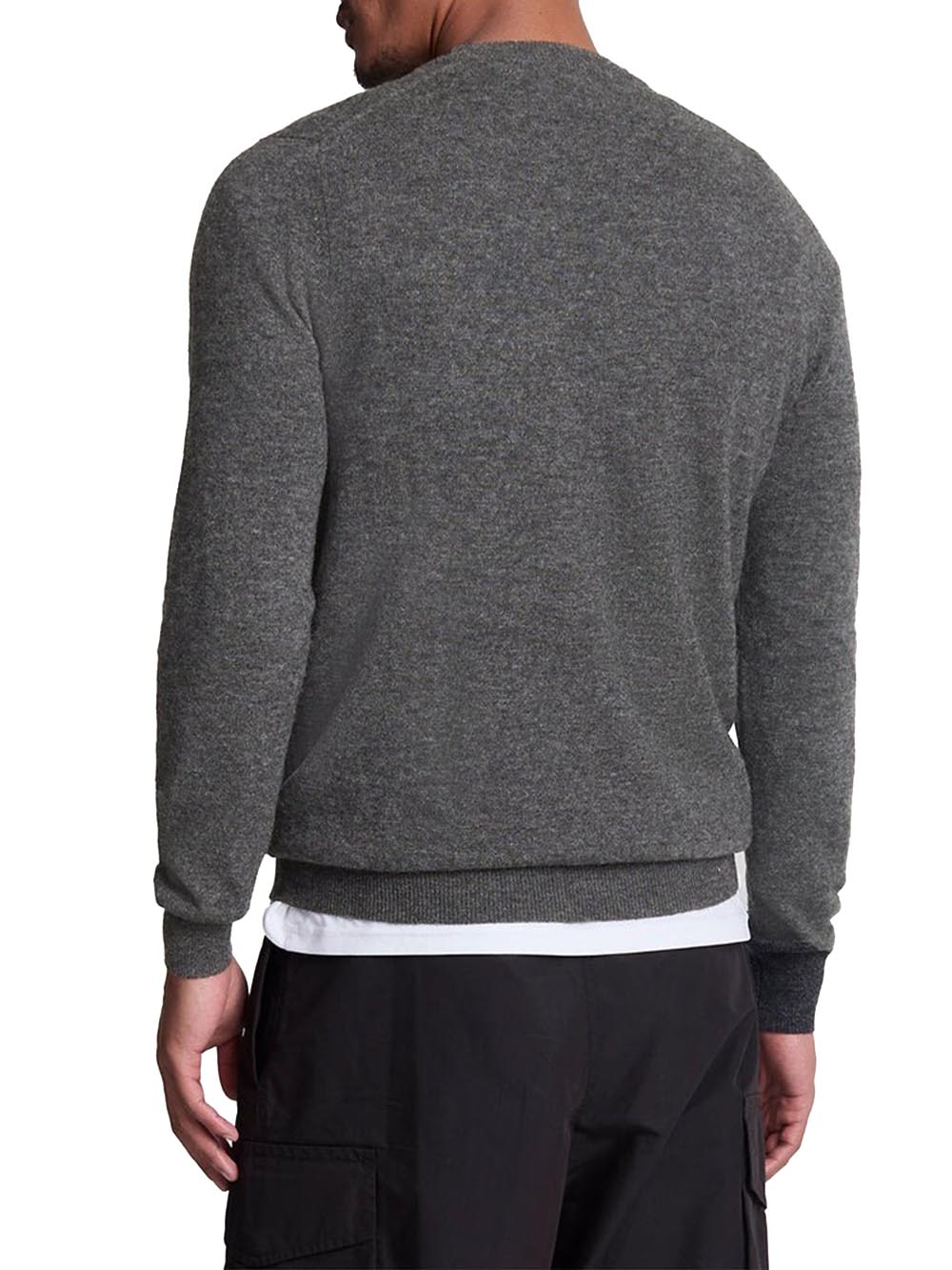 Lyle & Scott Pullover Uomo Kn2114vc Grigio