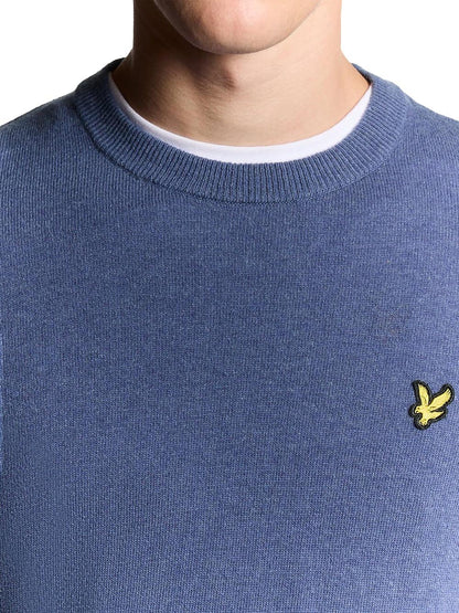 Lyle & Scott Pullover Uomo Kn2114vc Indaco