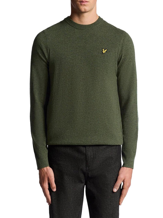 Lyle & Scott Pullover Uomo Kn2114vc Verde
