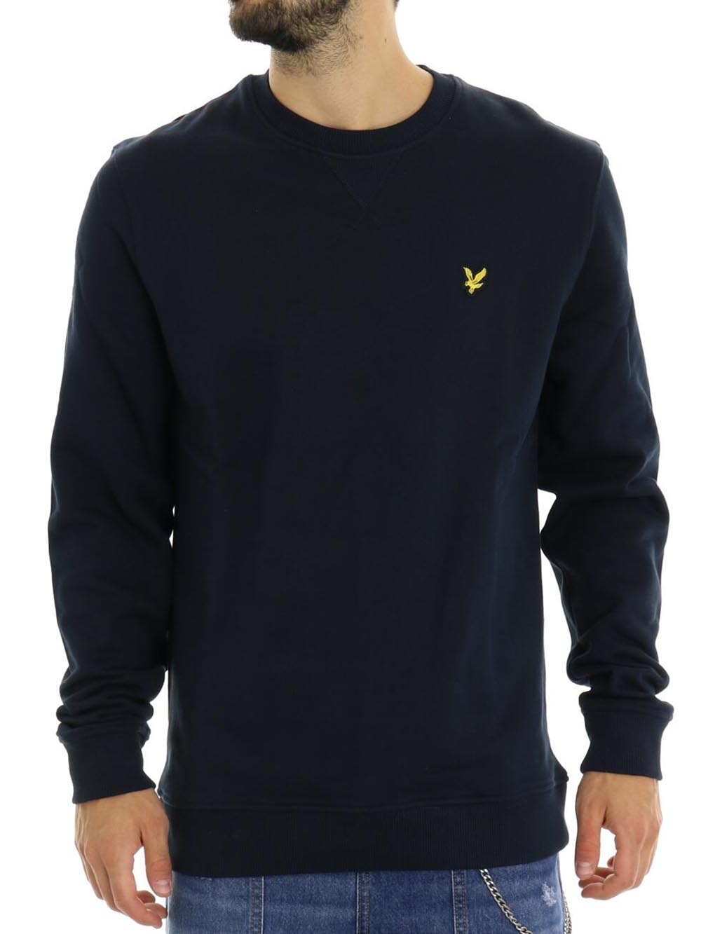 Lyle & Scott Felpa Uomo Ml1131v Blu