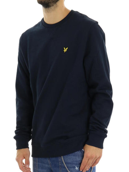 Lyle & Scott Felpa Uomo Ml1131v Blu