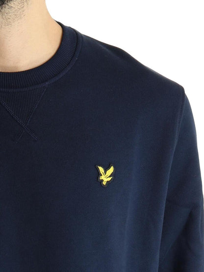 Lyle & Scott Felpa Uomo Ml1131v Blu