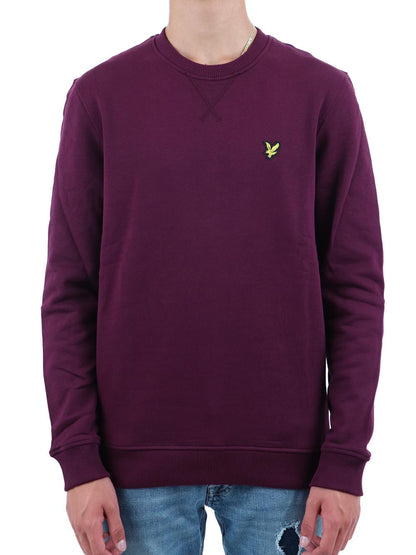 Lyle & Scott Felpa Uomo Ml1131v Bordeaux
