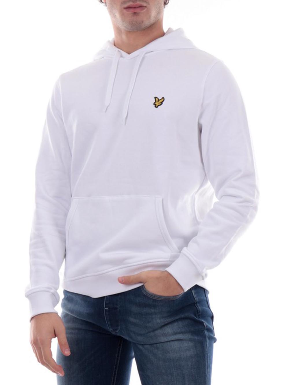 Lyle & Scott Felpa Uomo Ml1139v Bianco