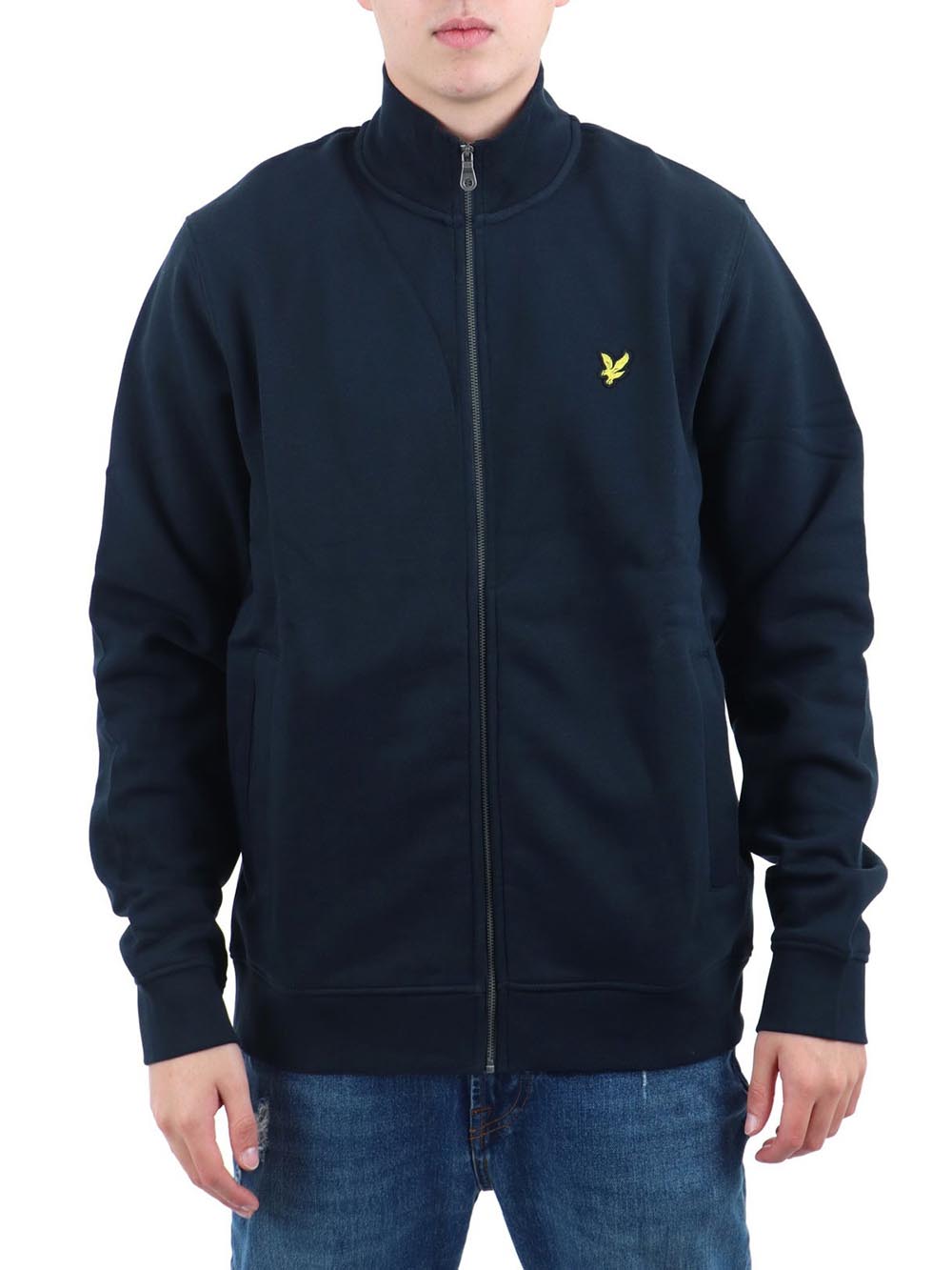 Lyle & Scott Felpa Uomo Ml2148v Blu