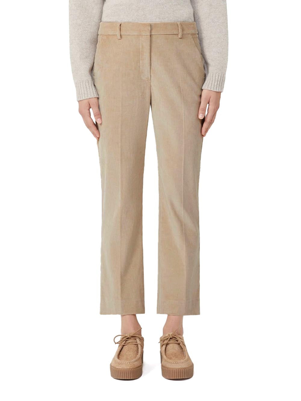 Max Mara Weekend Pantalone Donna 2525136012 Beige