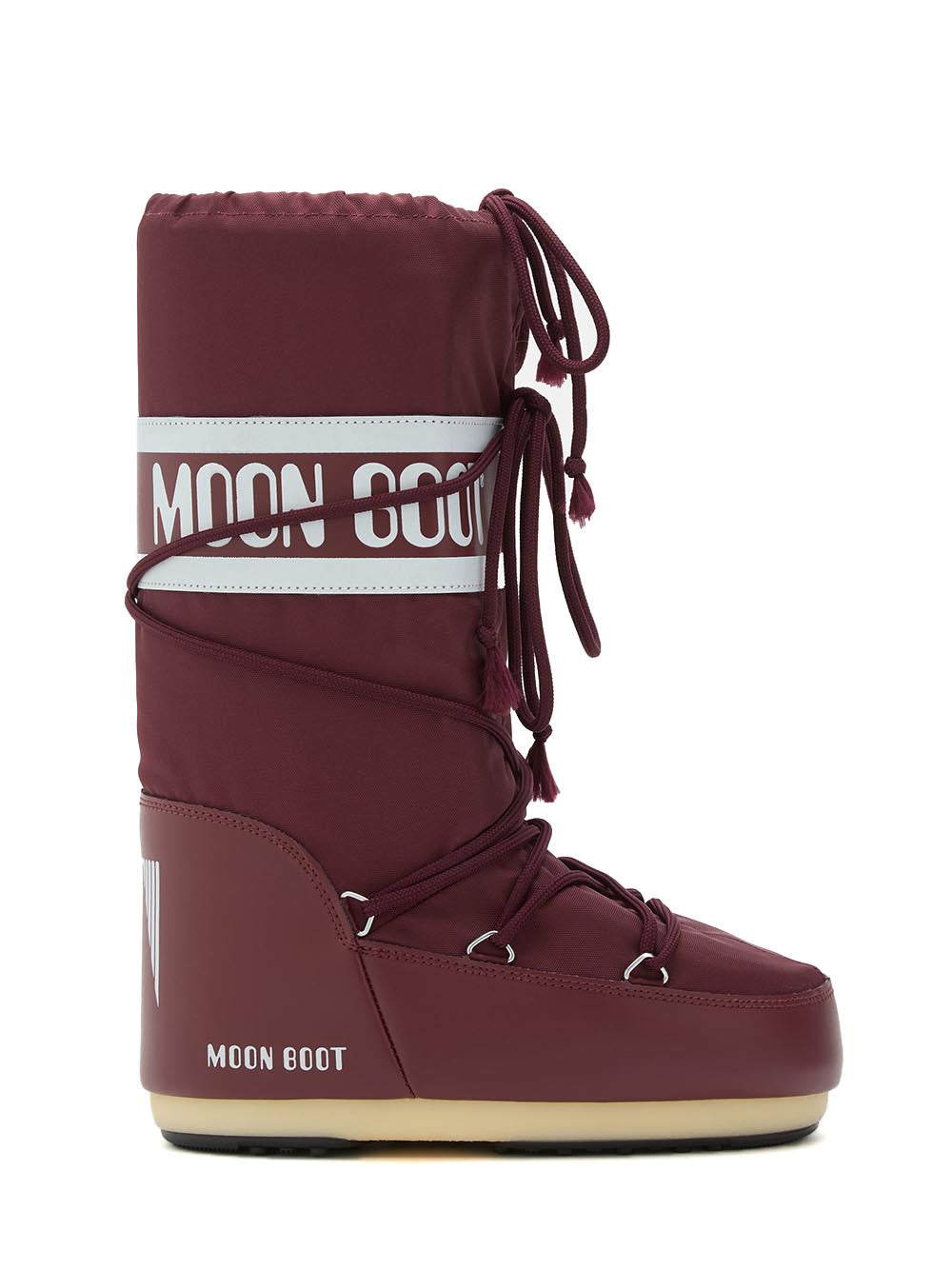 Moon boot Stivale Donna Mb Icon Nylon 80d1400440 Burgundy