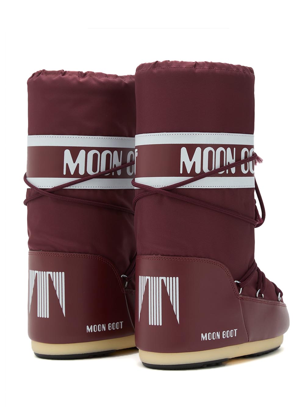 Moon boot Stivale Donna Mb Icon Nylon 80d1400440 Burgundy
