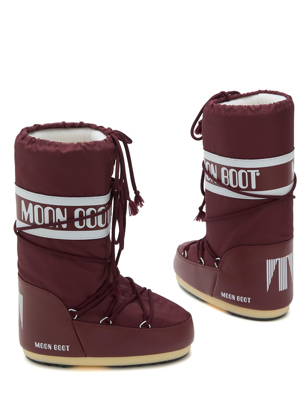 Moon boot Stivale Donna Mb Icon Nylon 80d1400440 Burgundy