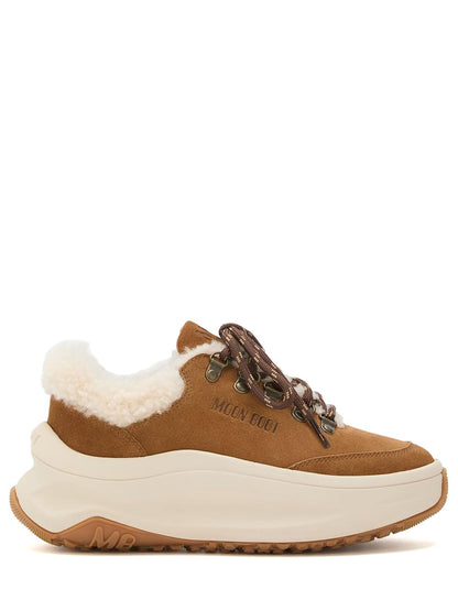 Moon boot Scarpa Donna Mb Moon247 City Shearling 80d2490040 Cognac