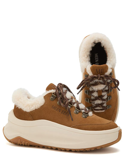 Moon boot Scarpa Donna Mb Moon247 City Shearling 80d2490040 Cognac