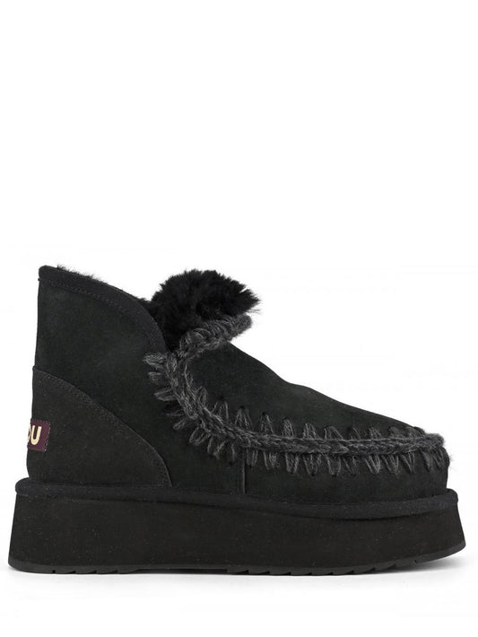 Mini Eskimo Platform Boot Mou Stivaletti Boot Donna Mu.fw681000a Nero