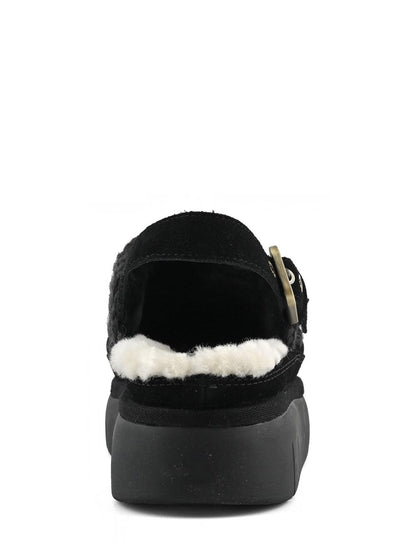 Bounce clog back strap - lette Mou Ciabatta Donna Mu.fw531026a Nero