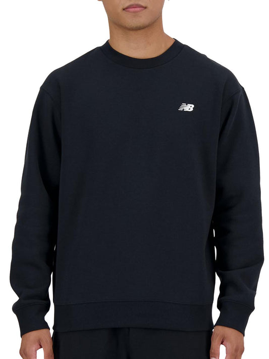 New Balance Felpa Uomo Mt41510 Nero