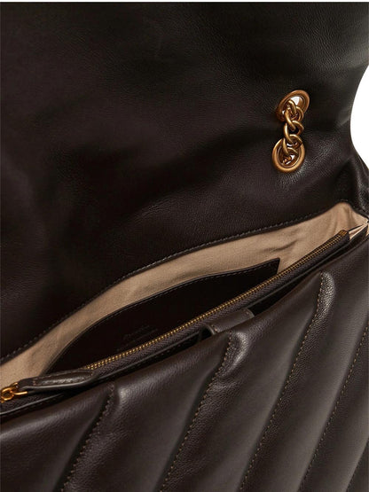 Pinko Borsa a Tracolla Donna 100037 A0f2 Marrone