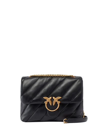 Pinko Borsa a Tracolla Donna 100037 A0f2 Nero gold