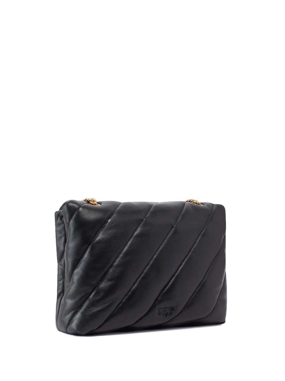 Pinko Borsa a Tracolla Donna 100037 A0f2 Nero gold