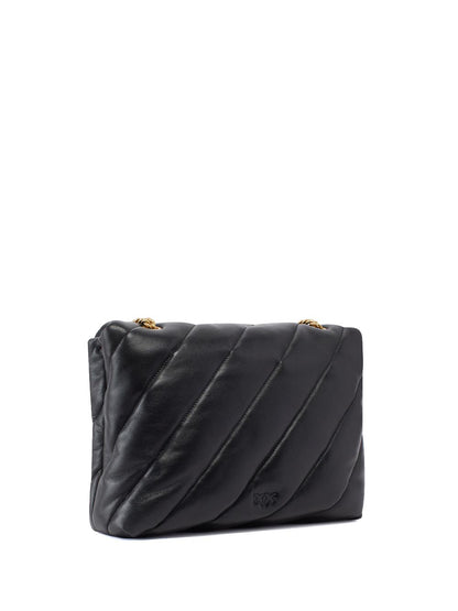 Pinko Borsa a Tracolla Donna 100037 A0f2 Nero gold