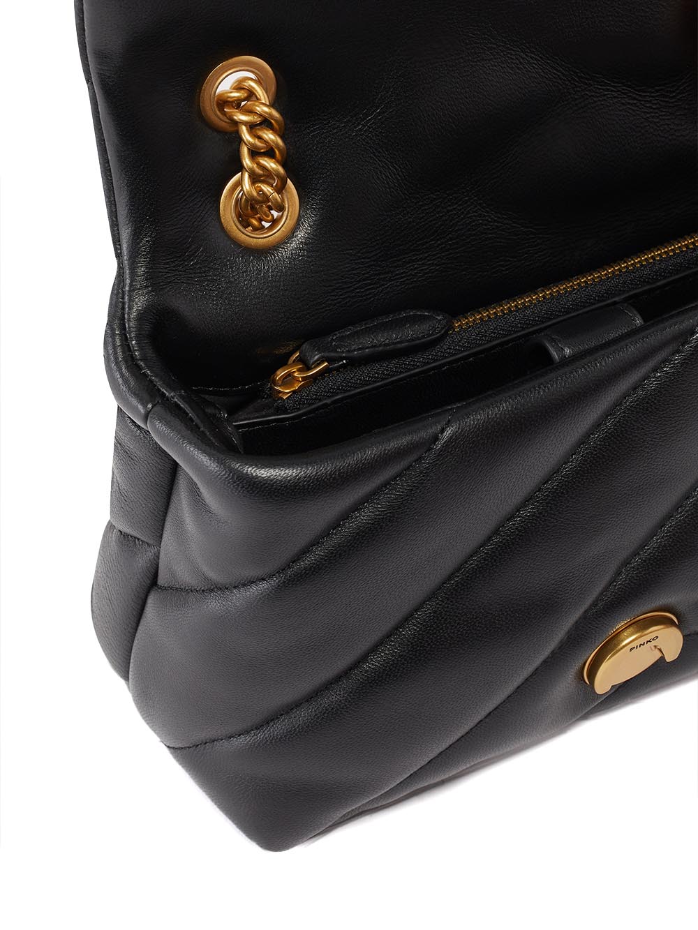 Pinko Tracolla Donna 100039 A0f2 Nero gold