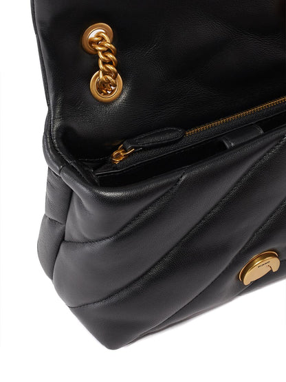 Pinko Tracolla Donna 100039 A0f2 Nero gold