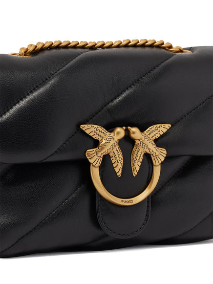 Pinko Tracolla Donna 100039 A0f2 Nero gold