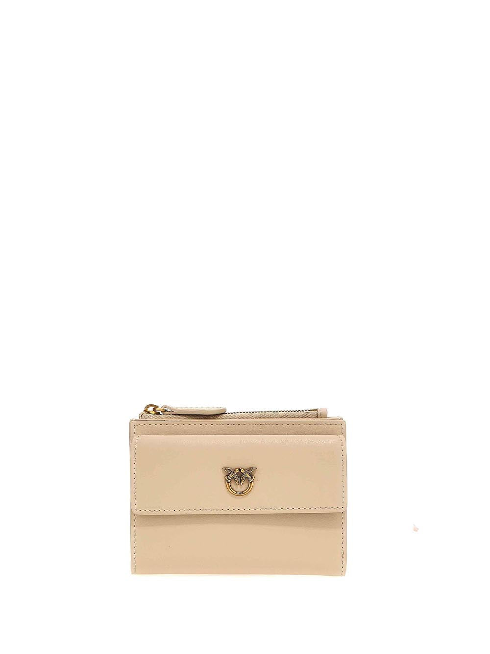 Pinko Portafoglio Donna 103612-A0f1 Beige