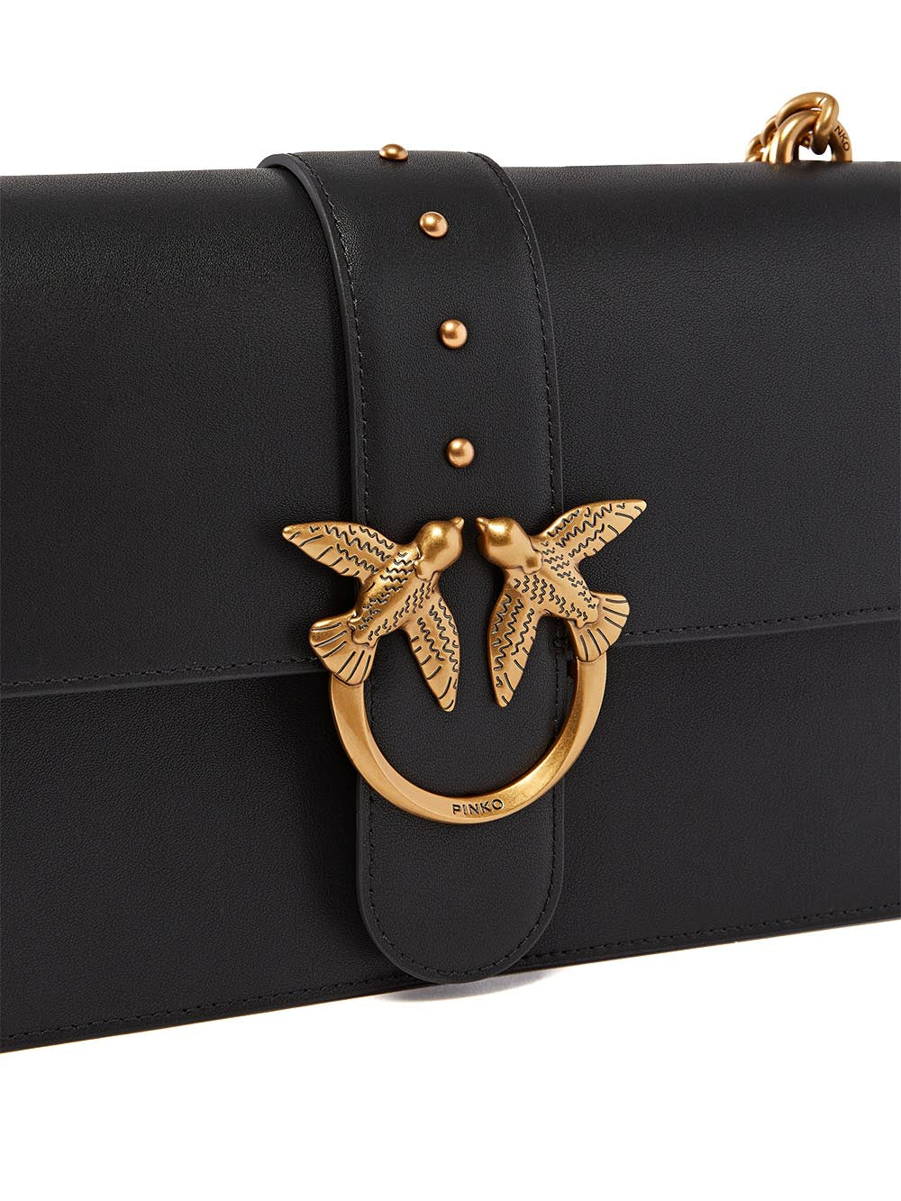 Pinko Tracolla Donna 105857 A0f1 Nero gold