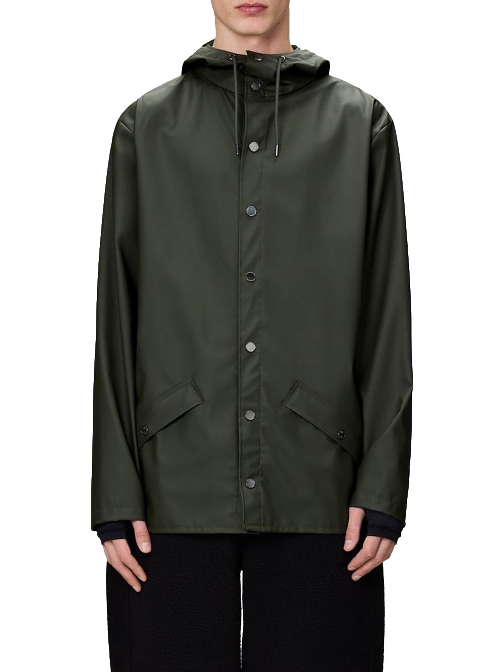 Rains Giubbino Unisex 12010 Verde