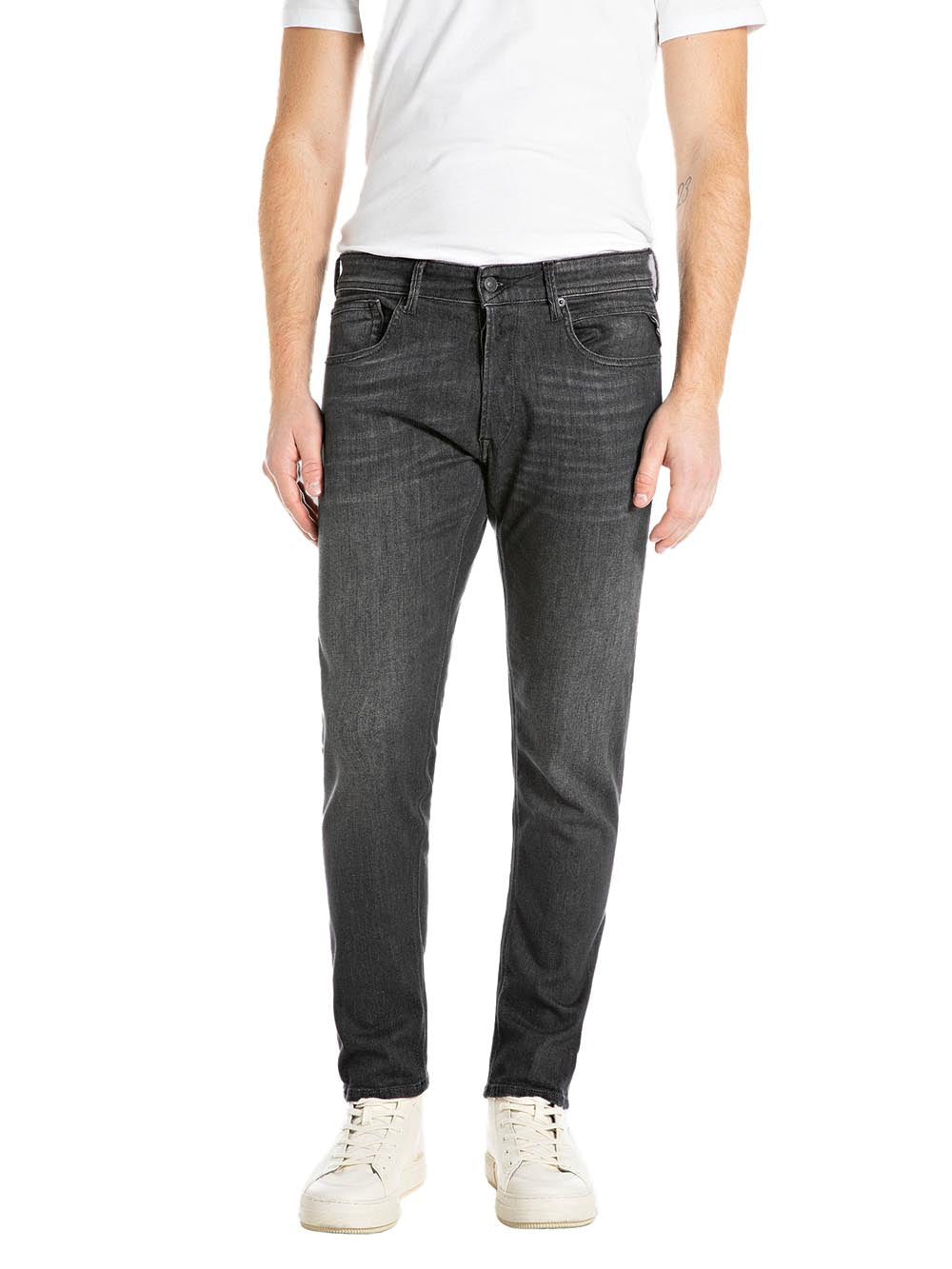 Replay Jeans Uomo M1008 .000.51a 902 Nero