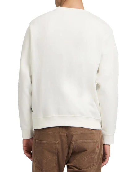 Replay Felpa Uomo M3102 .000.23832 Bianco