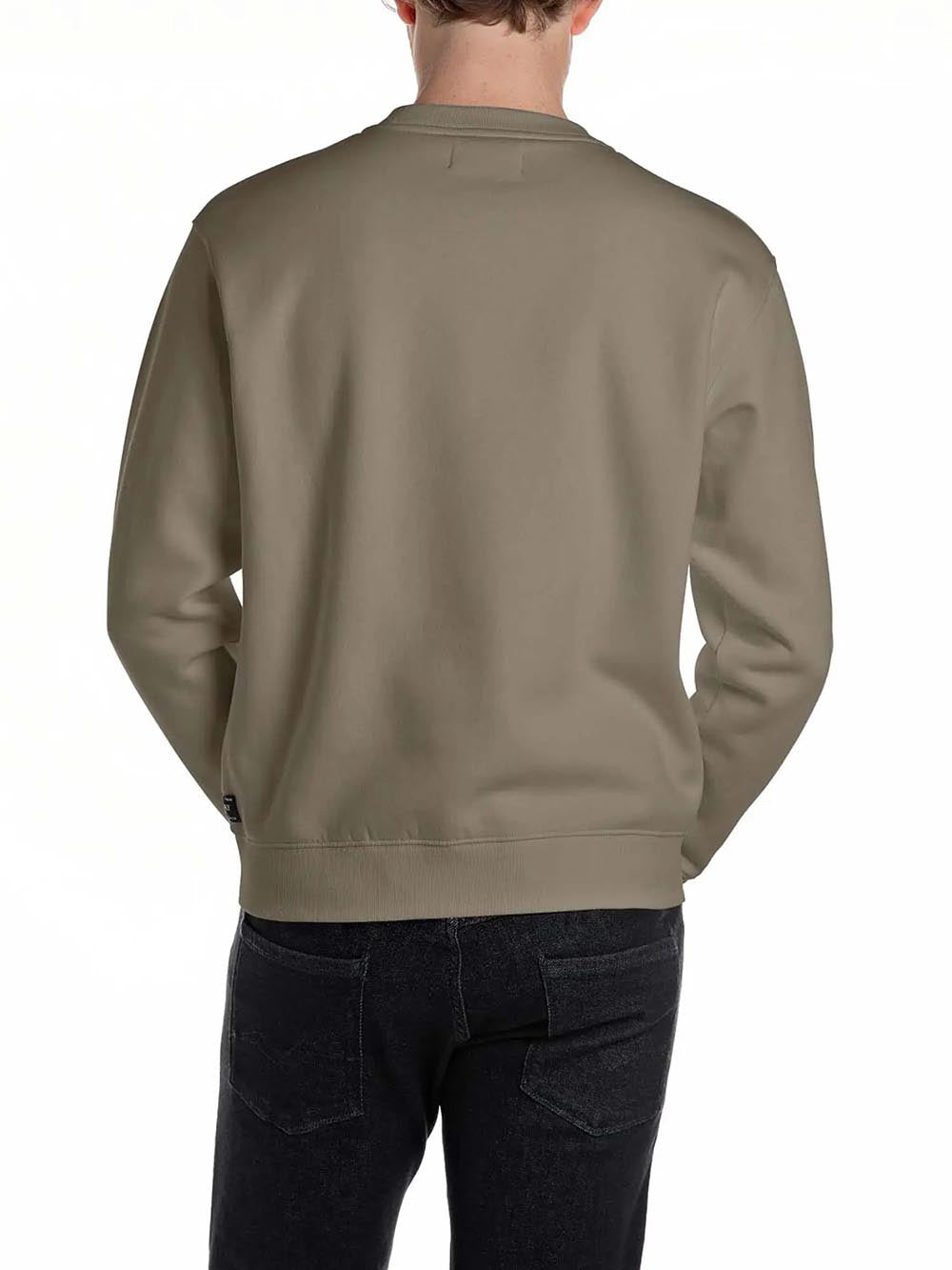 Replay Felpa Uomo M3102 .000.23832 Verde