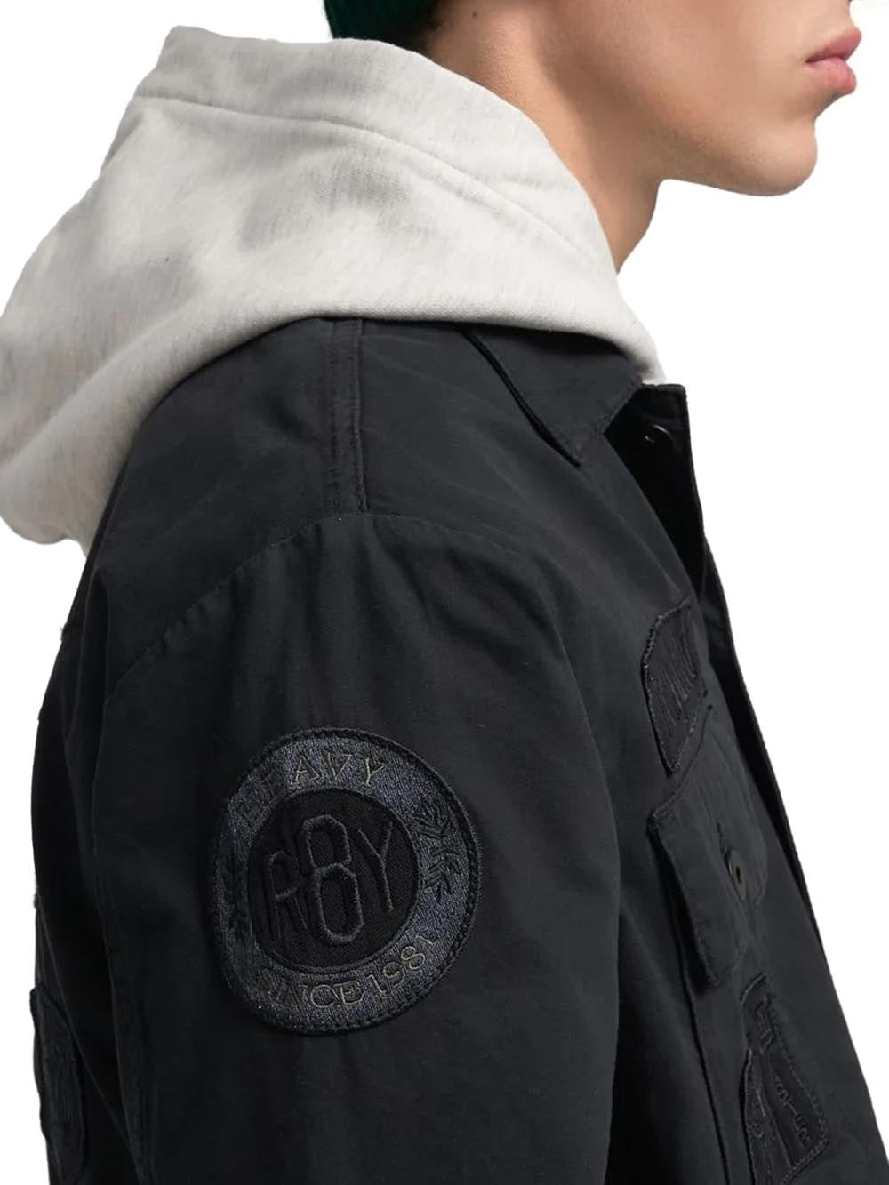 Replay Camicia Uomo M8445b.000.85172 Nero