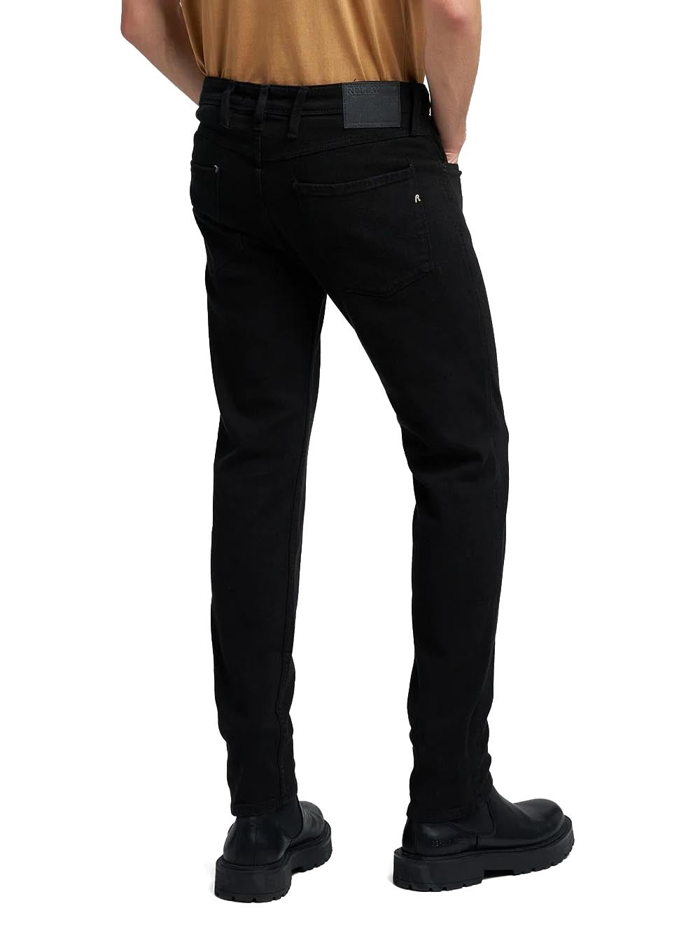Replay Jeans Uomo M914 .000.80693c1 Nero