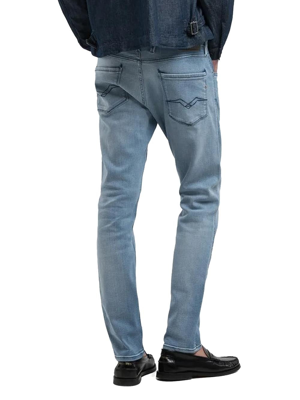 Replay Jeans Uomo M914y .000.261 C42 Chiaro