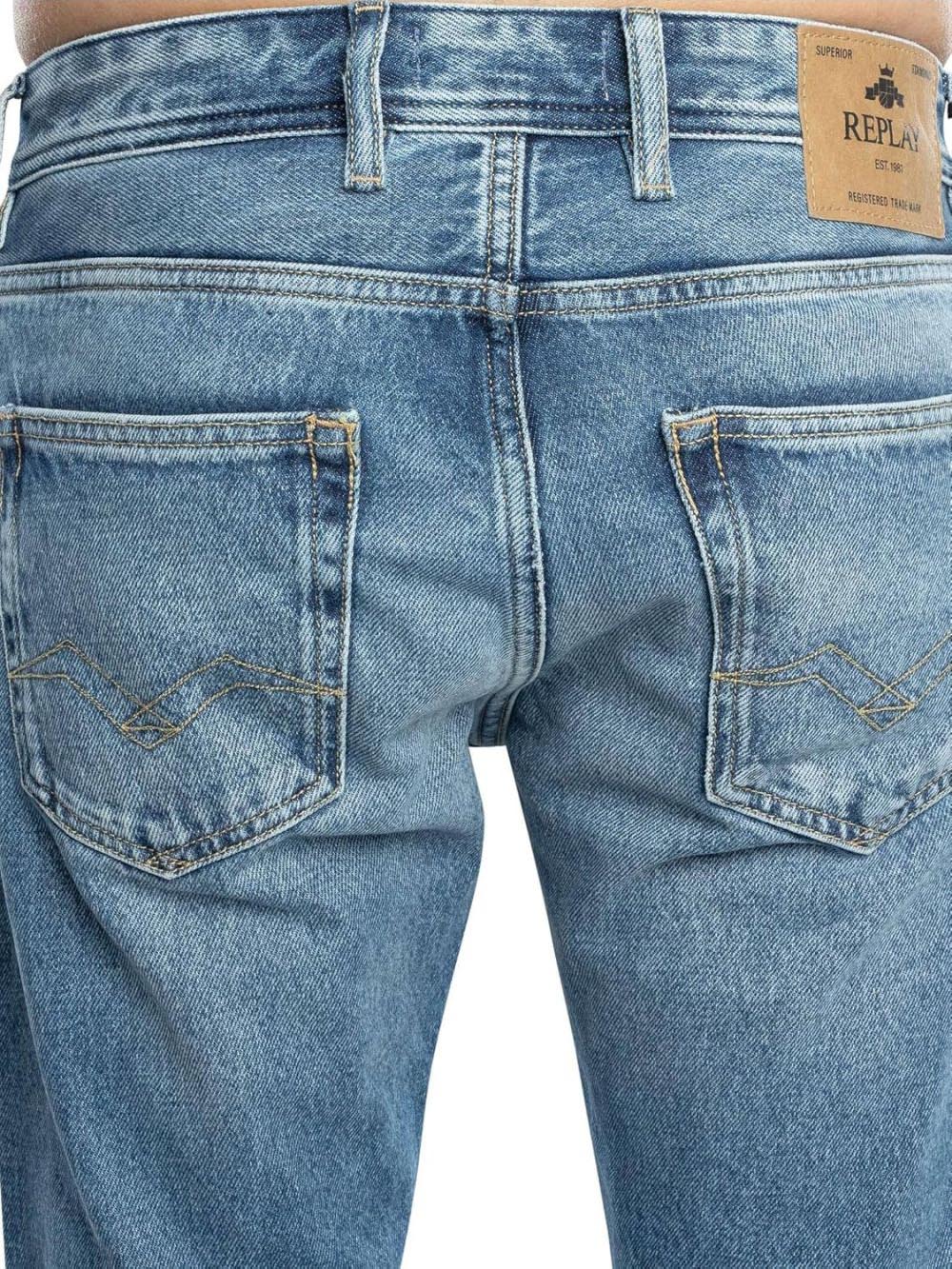 Replay Jeans Uomo Ma972 .000.886 0c2 Medio