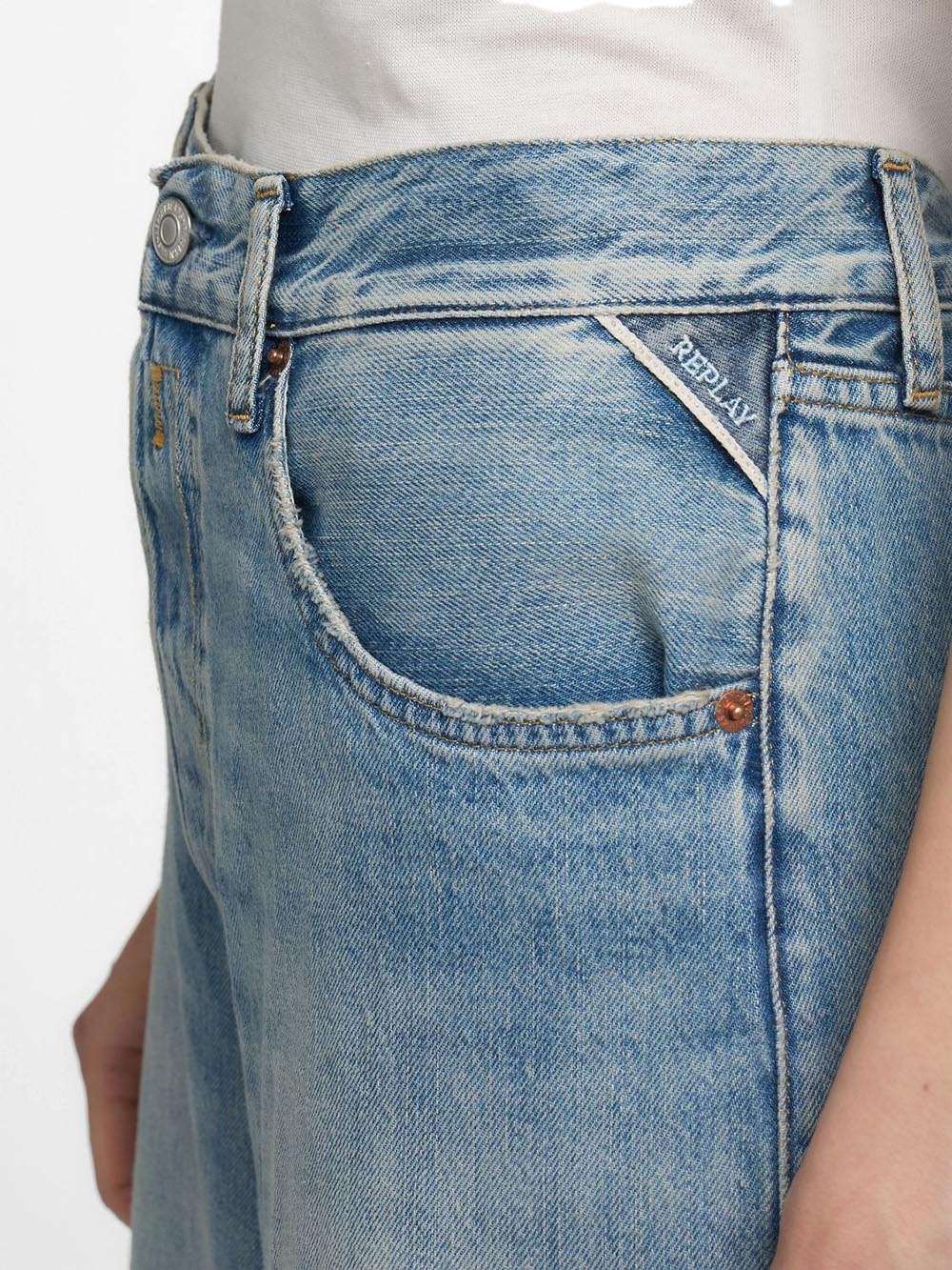 Replay Jeans Donna Wa535 .000.800 999 Chiaro