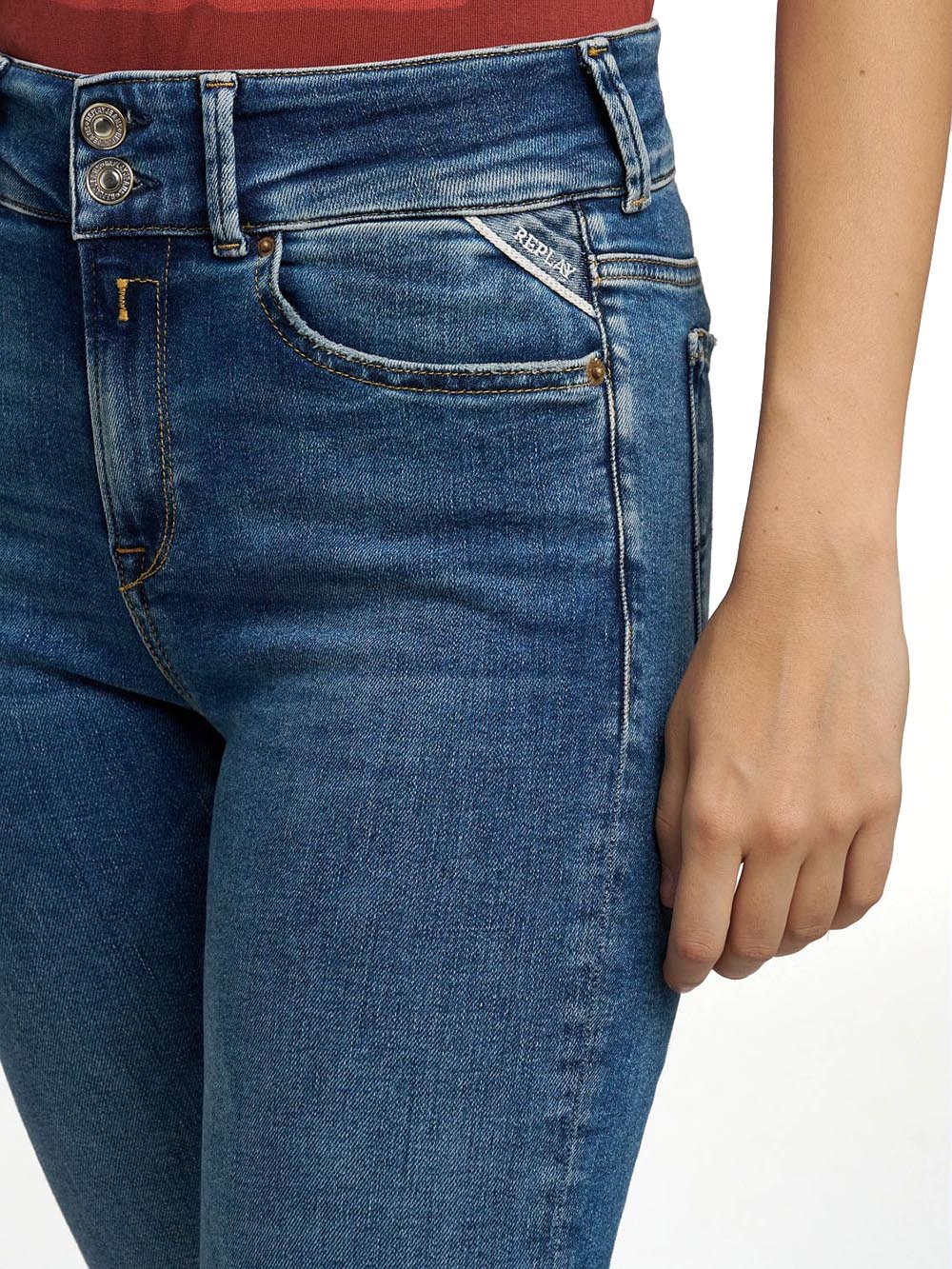 Replay Jeans Donna Wlw689.000.805 723 Medio