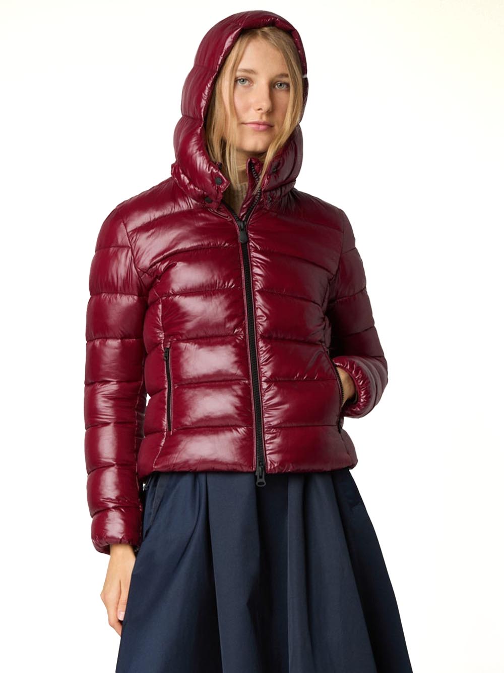 Save The Duck Giubbino Donna D31470w Bordeaux