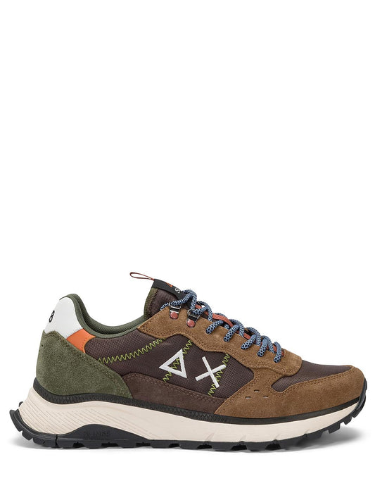 SUN68 Sneaker Uomo Z45130 Marrone