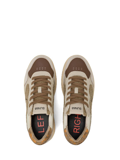 SUN68 Sneaker Uomo Z45149 Marrone
